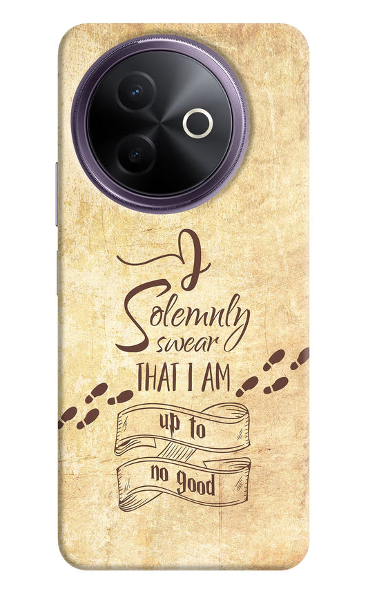 I Solemnly swear that i up to no good Vivo Y39 5G Back Cover
