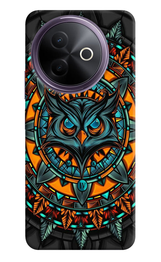 Angry Owl Art Vivo Y39 5G Back Cover