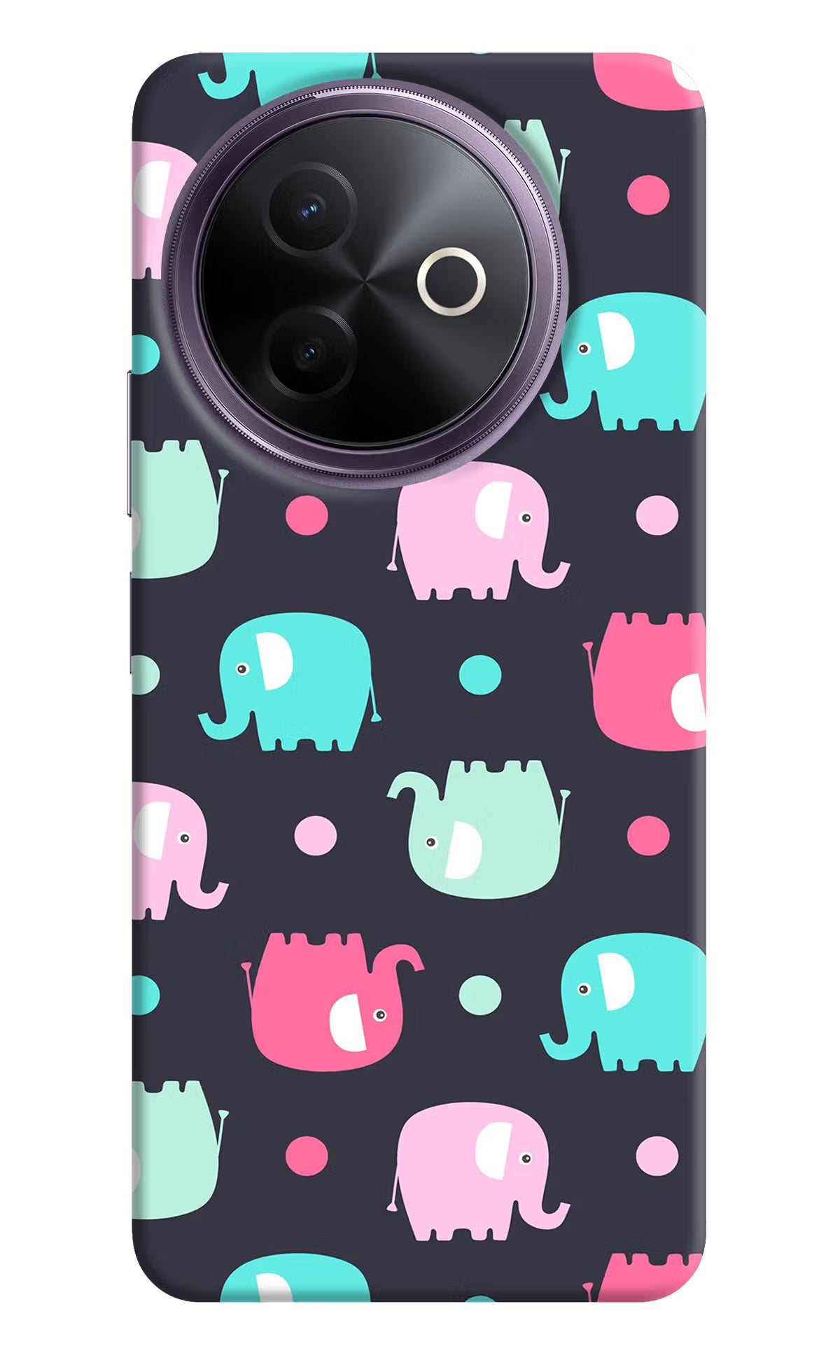 Elephants Vivo Y39 5G Back Cover