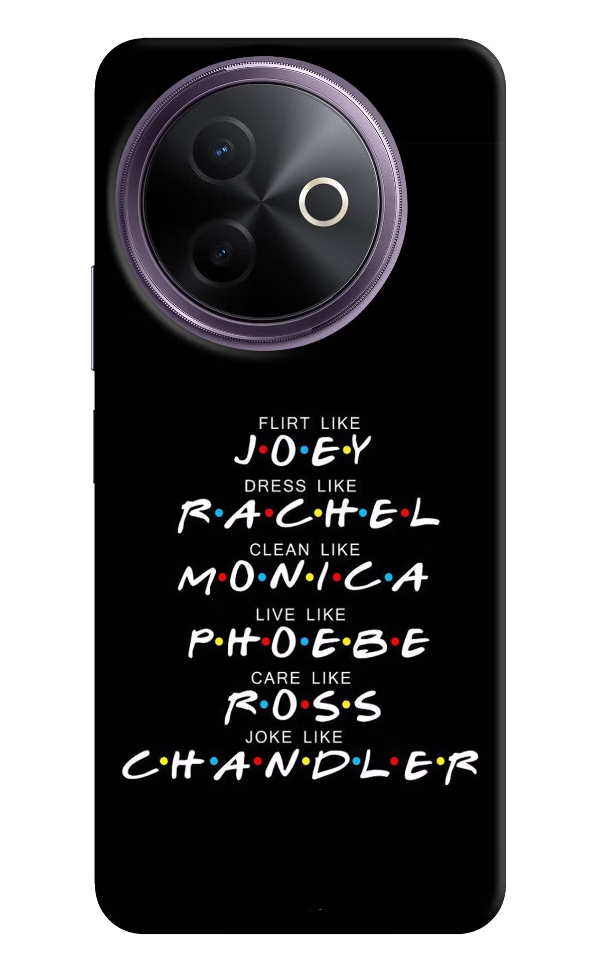 FRIENDS Character Vivo Y39 5G Back Cover