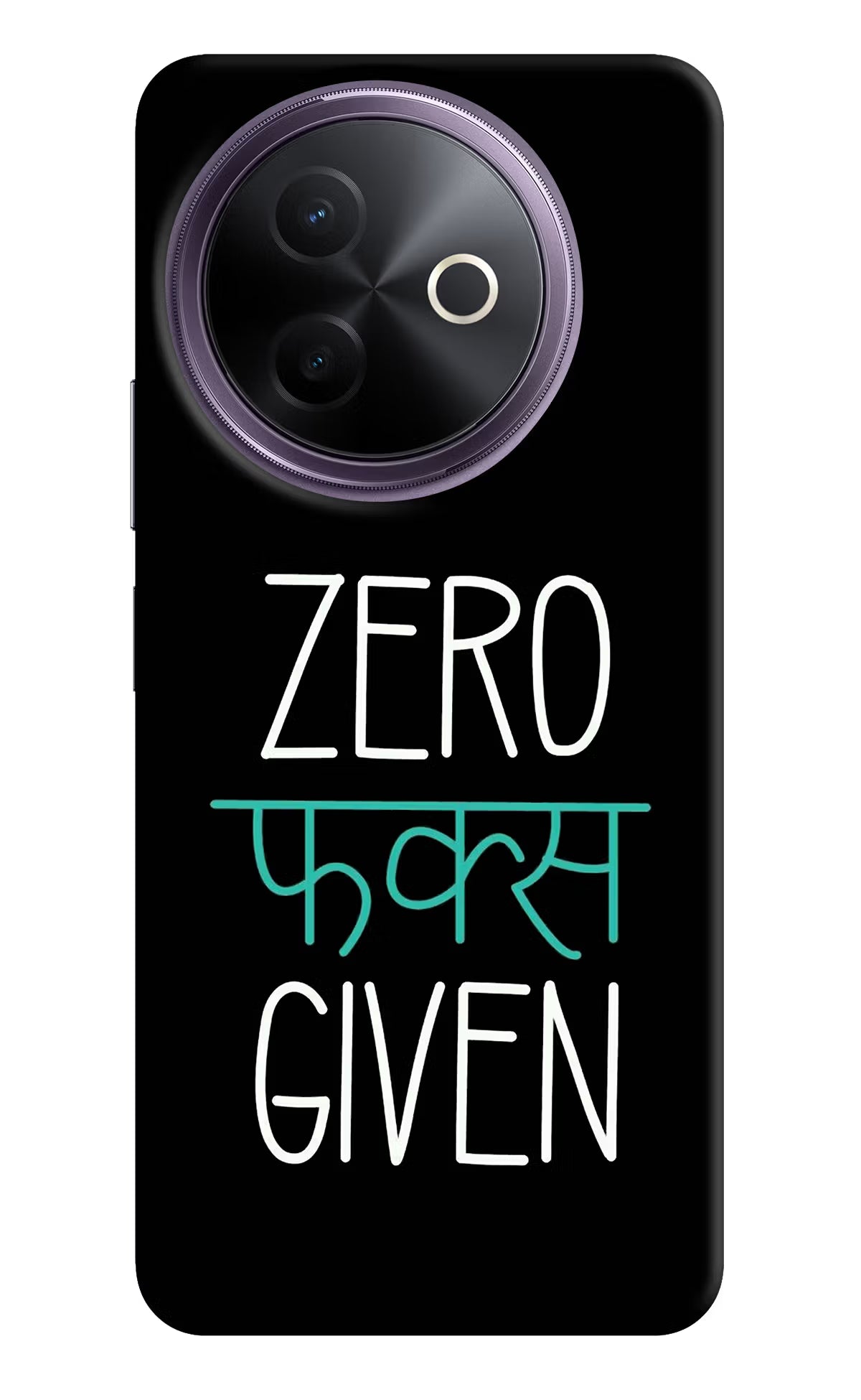 Zero Fucks Given Vivo Y39 5G Back Cover