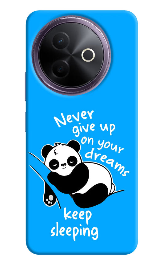 Keep Sleeping Vivo Y39 5G Back Cover