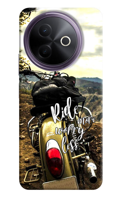Ride More Worry Less Vivo Y39 5G Back Cover