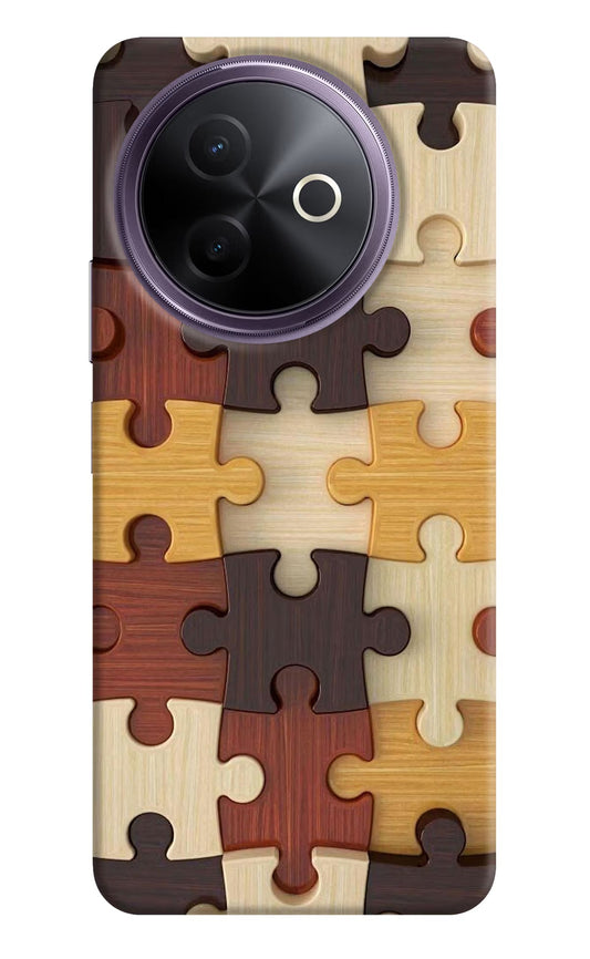 Wooden Puzzle Vivo Y39 5G Back Cover