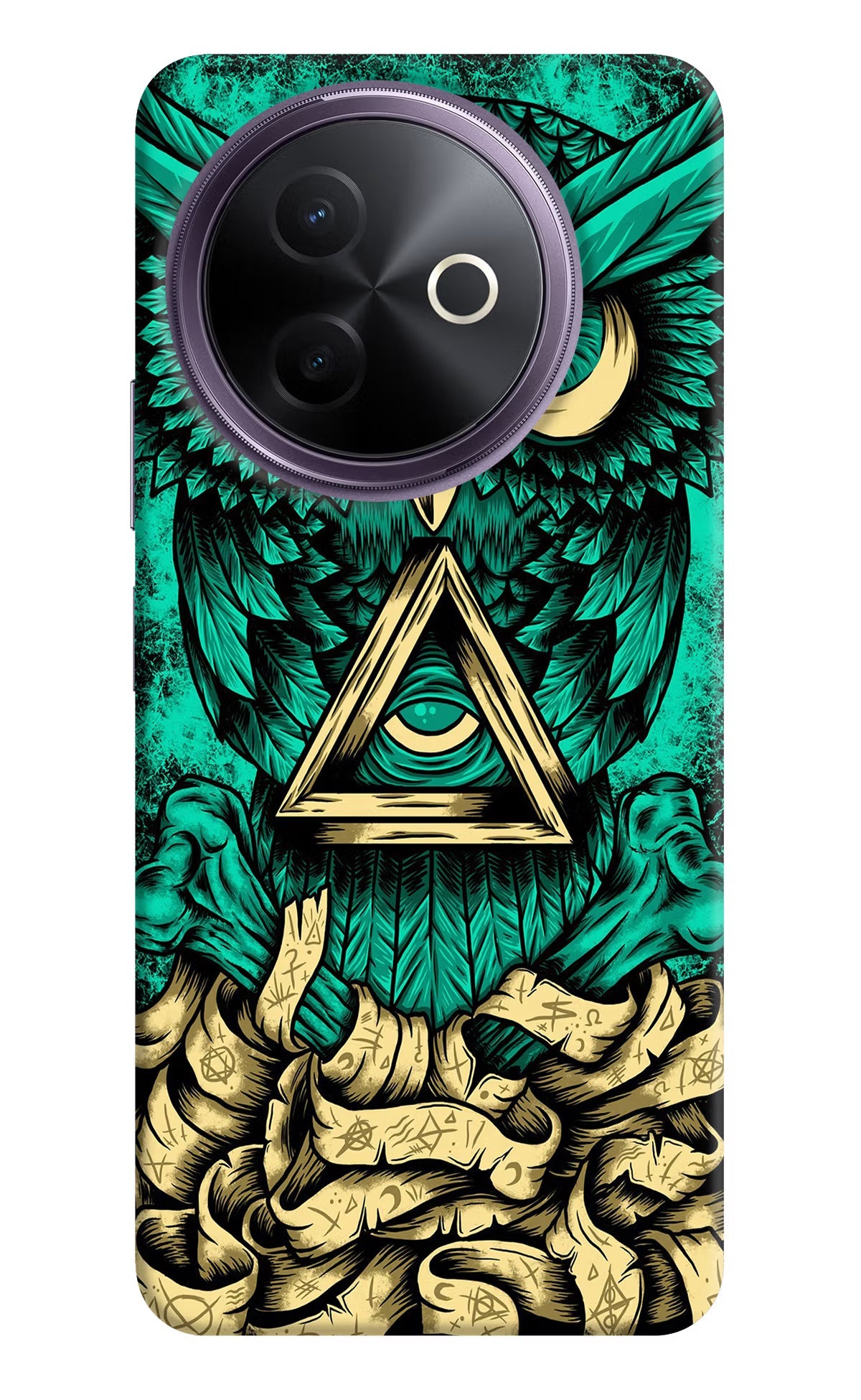 Green Owl Vivo Y39 5G Back Cover