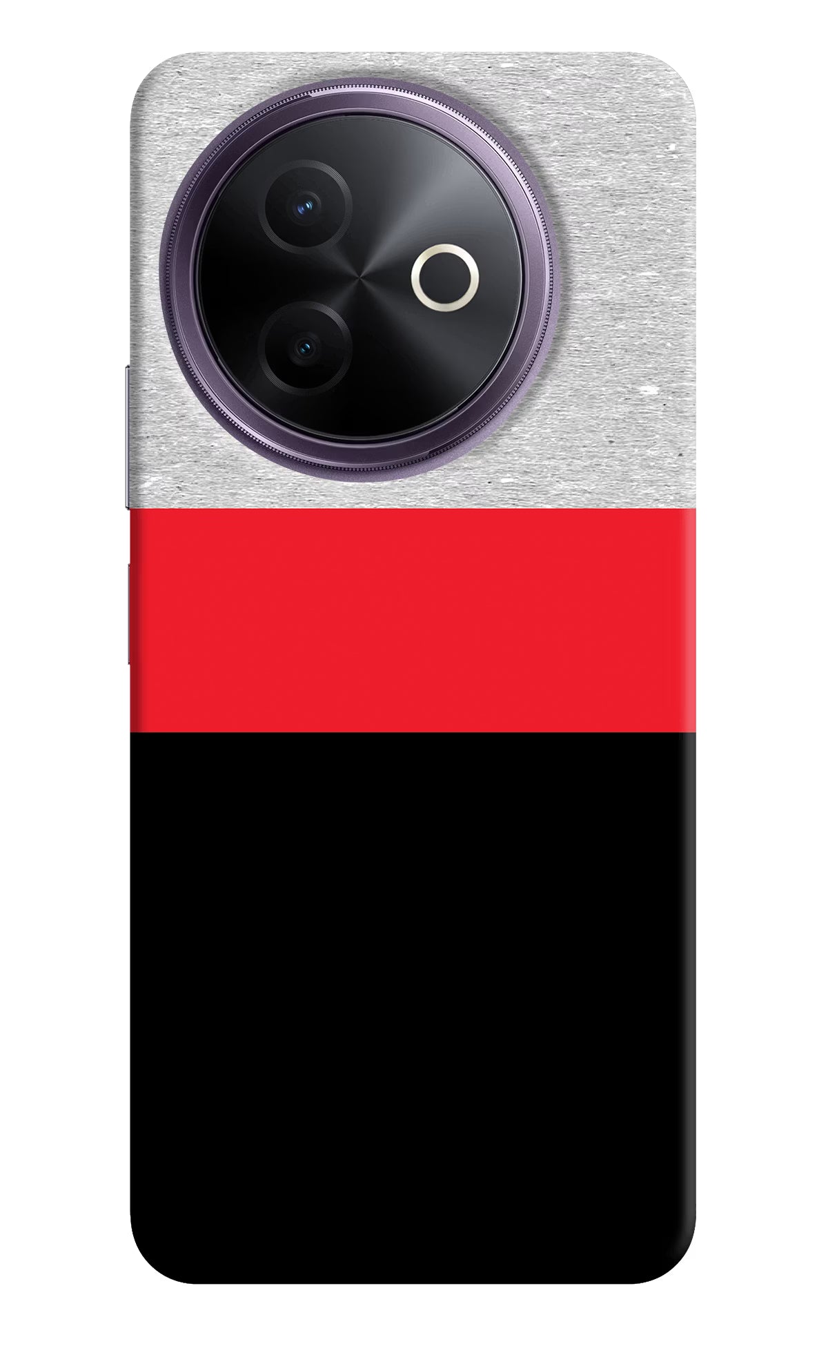 Tri Color Pattern Vivo Y39 5G Back Cover