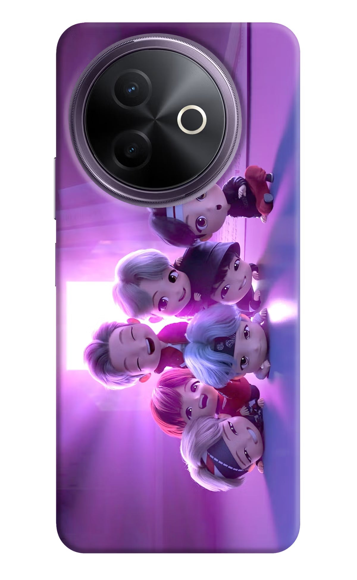 BTS Chibi Vivo Y39 5G Back Cover