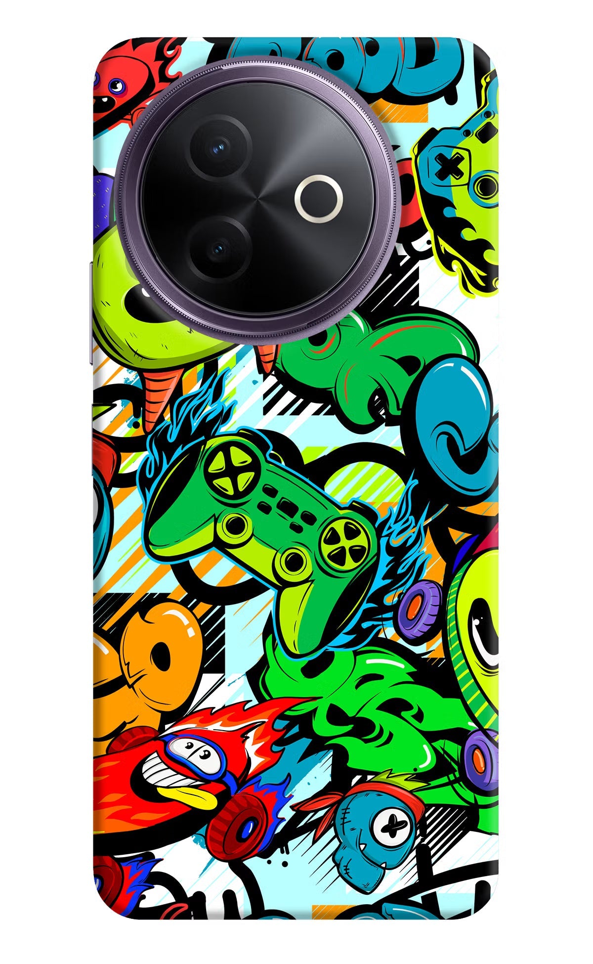 Game Doodle Vivo Y39 5G Back Cover