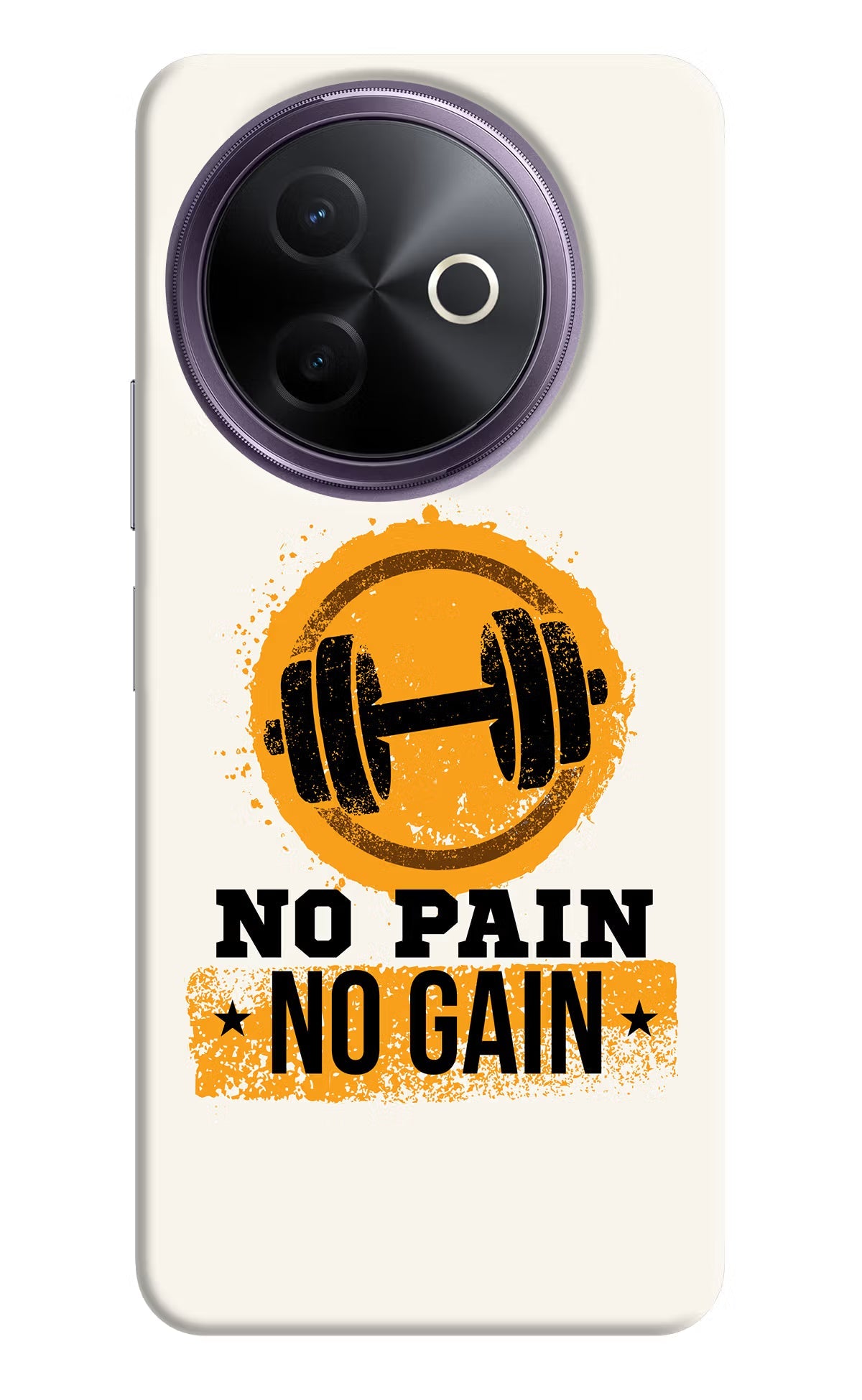 No Pain No Gain Vivo Y39 5G Back Cover
