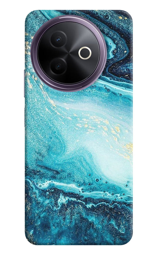 Blue Glitter Marble Vivo Y39 5G Back Cover