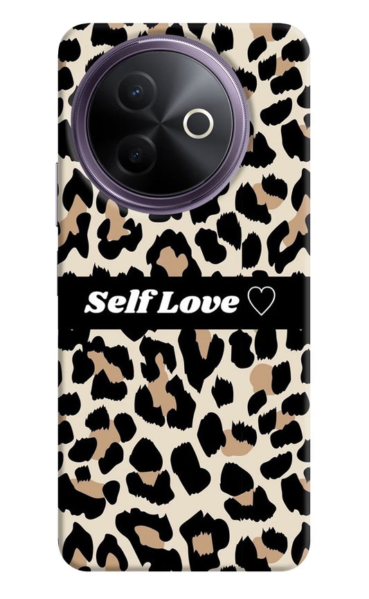 Leopard Print Self Love Vivo Y39 5G Back Cover