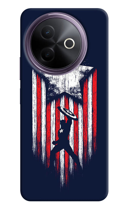 Captain America Marvel Art Vivo Y39 5G Back Cover