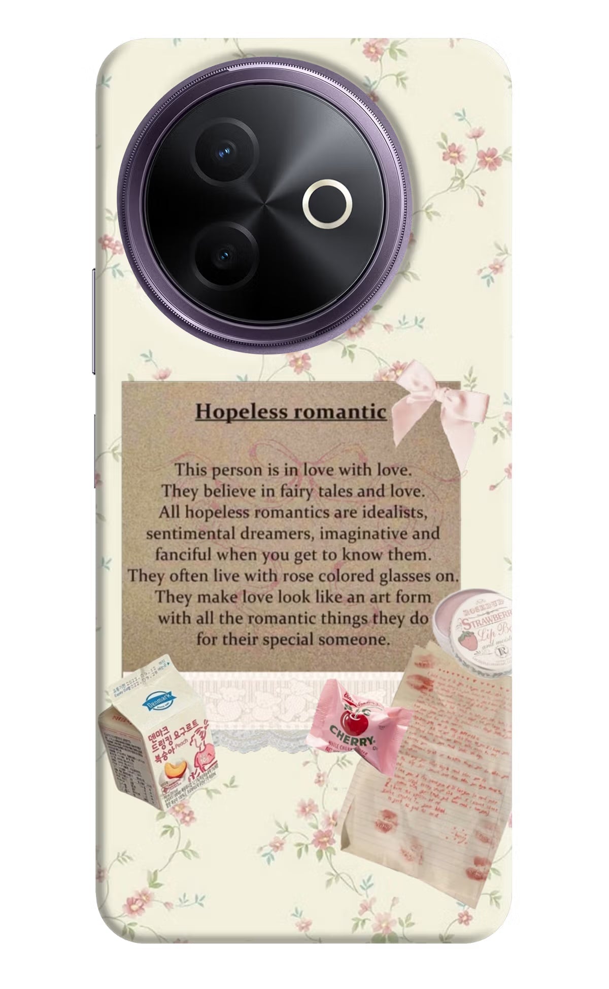 Hopeless Romantic Vivo Y39 5G Back Cover