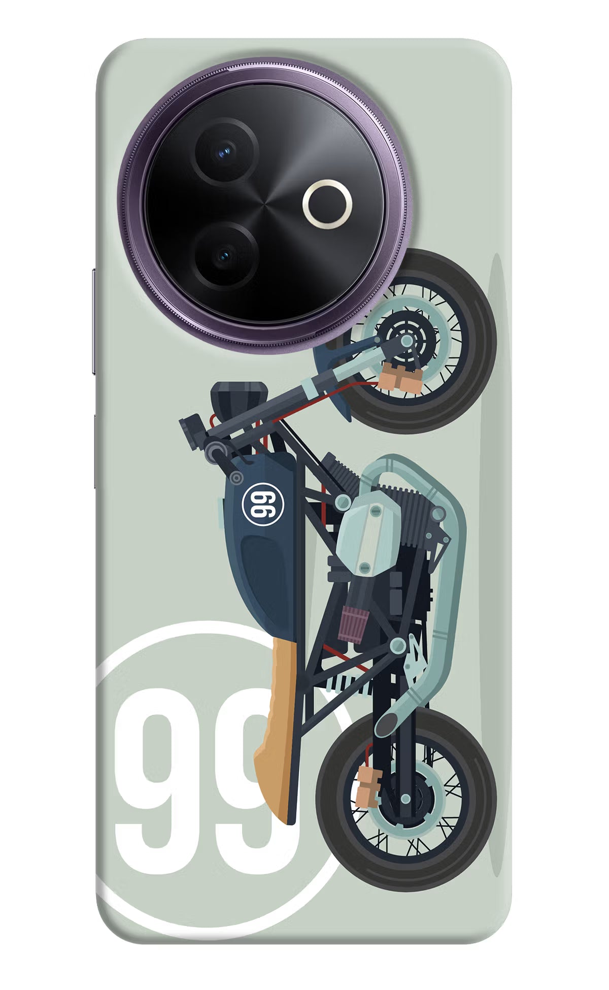 Classic Cafe Racer 99 Vivo Y39 5G Back Cover