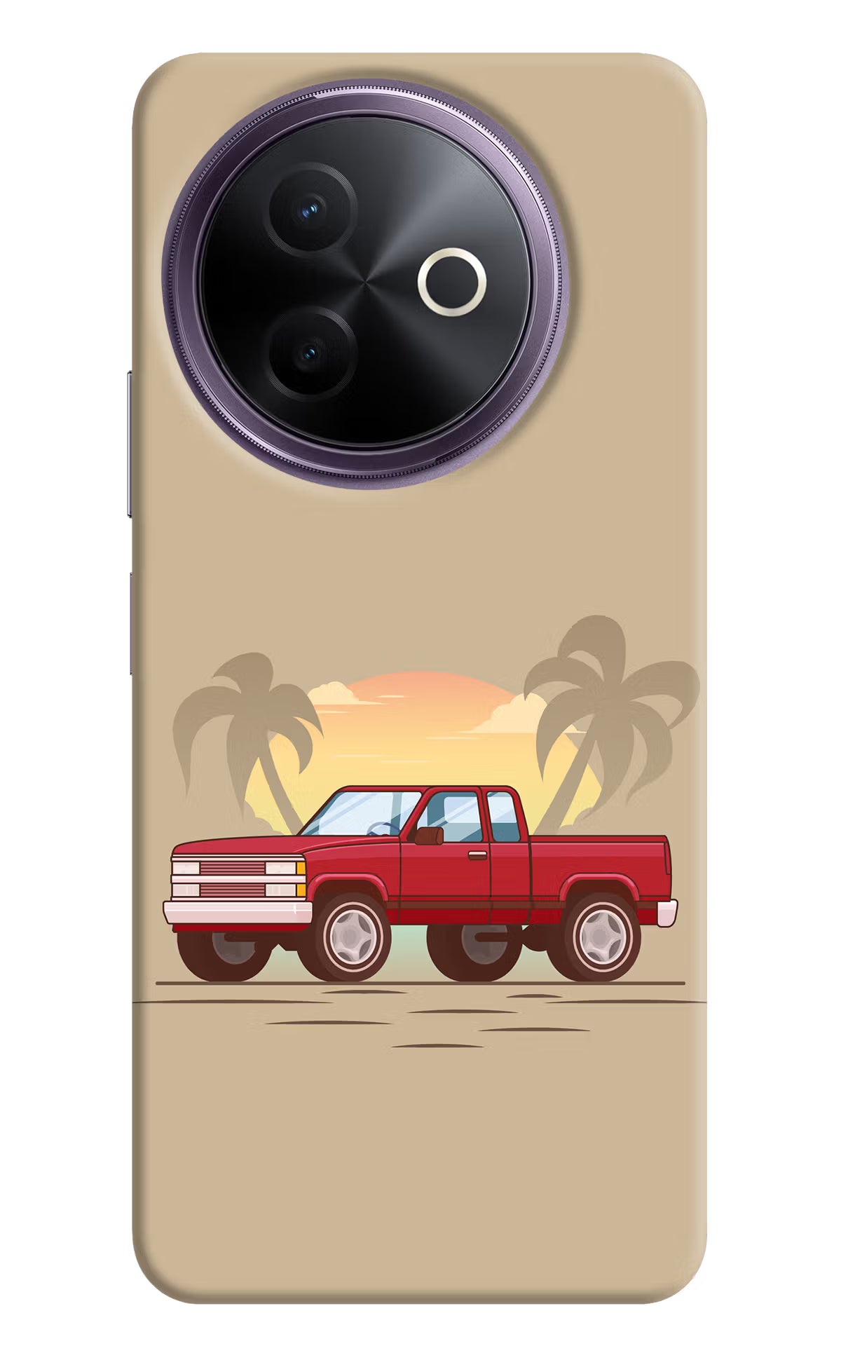 Desert Classic Drive Vivo Y39 5G Back Cover