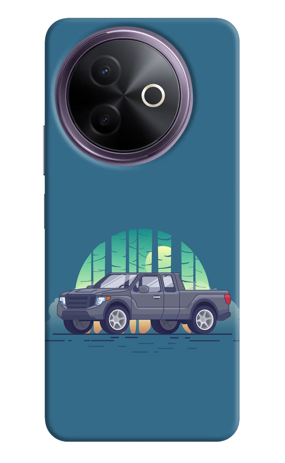 Retro Garage Vibe Vivo Y39 5G Back Cover