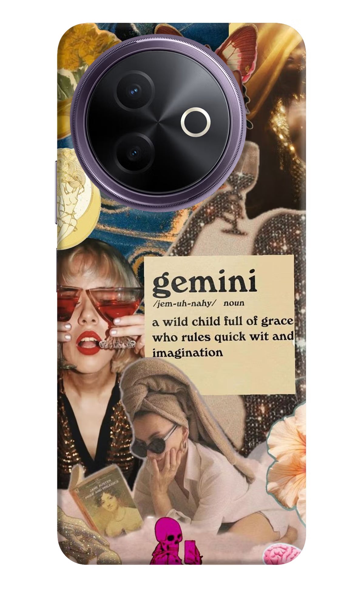 Gemini Zodiac Vivo Y39 5G Back Cover