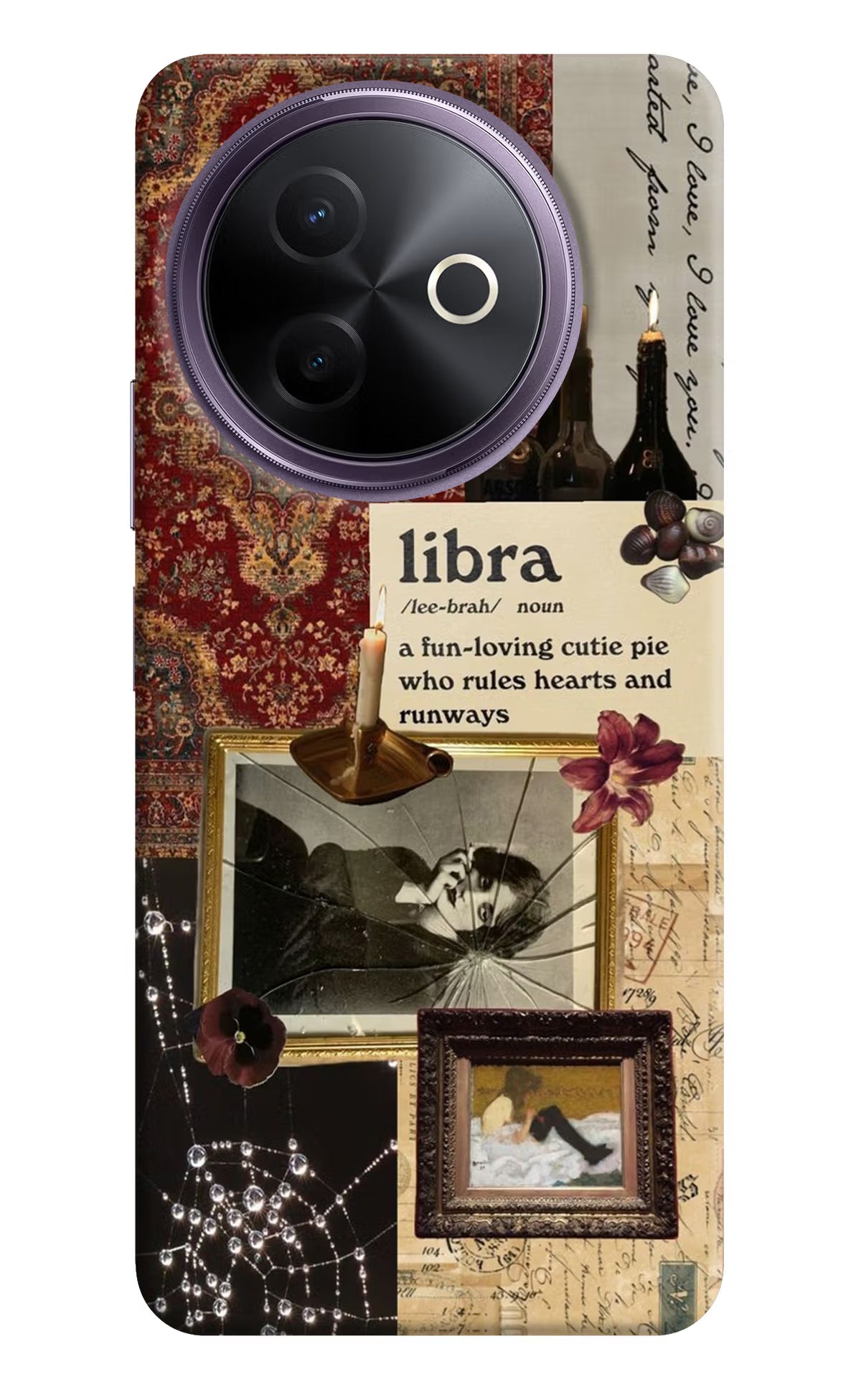 Libra Zodiac Vivo Y39 5G Back Cover
