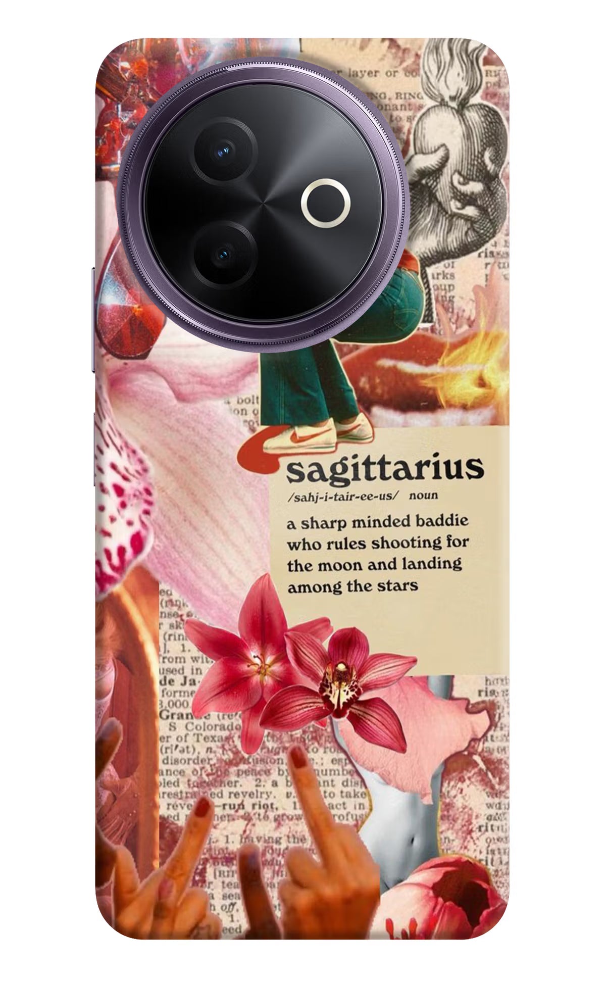 Sagittarius Zodiac Vivo Y39 5G Back Cover