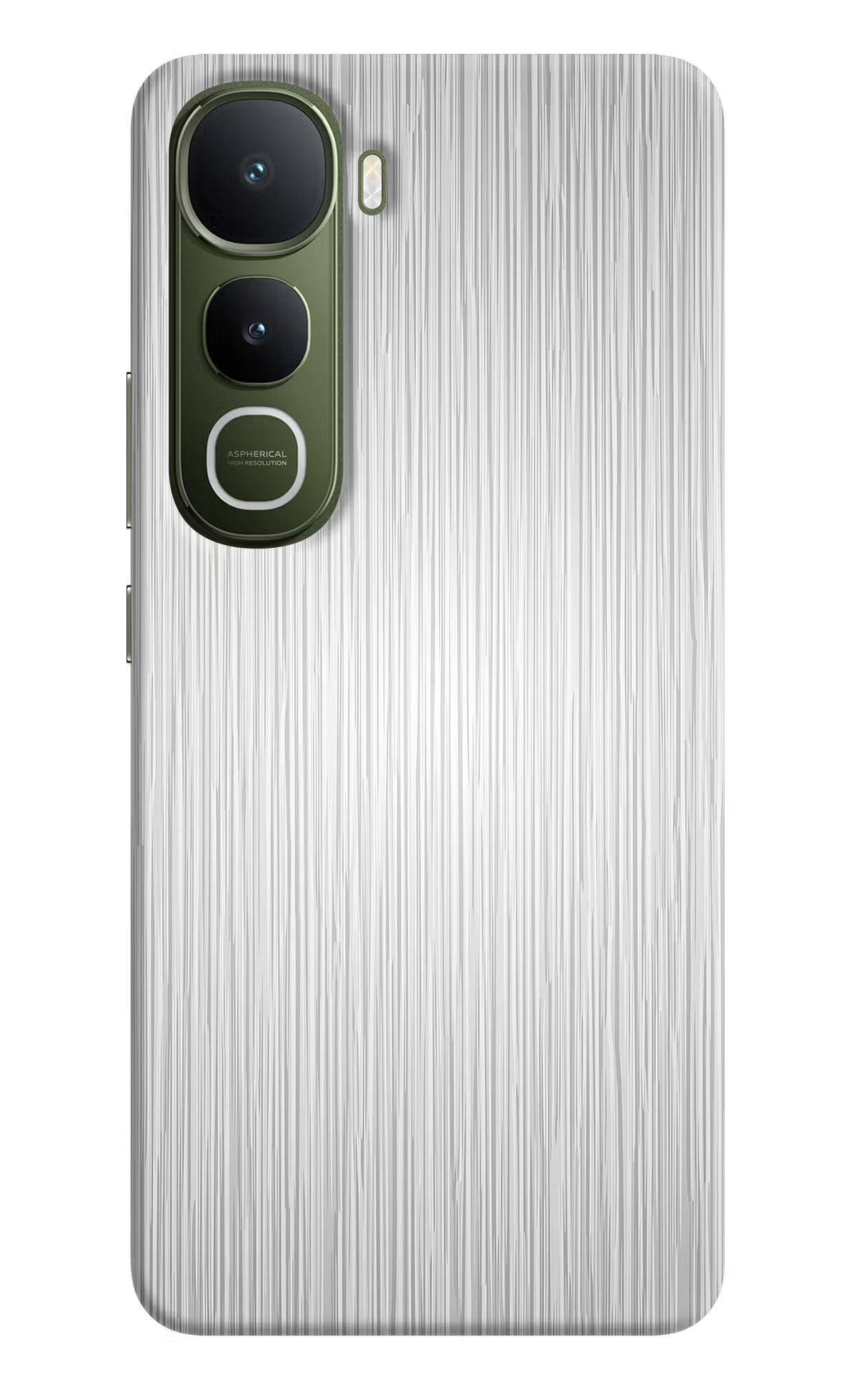 Wooden Grey Texture Vivo Y400 5G Back Cover