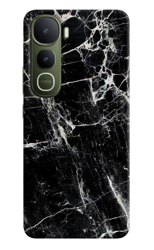 Black Marble Texture Vivo Y400 5G Back Cover