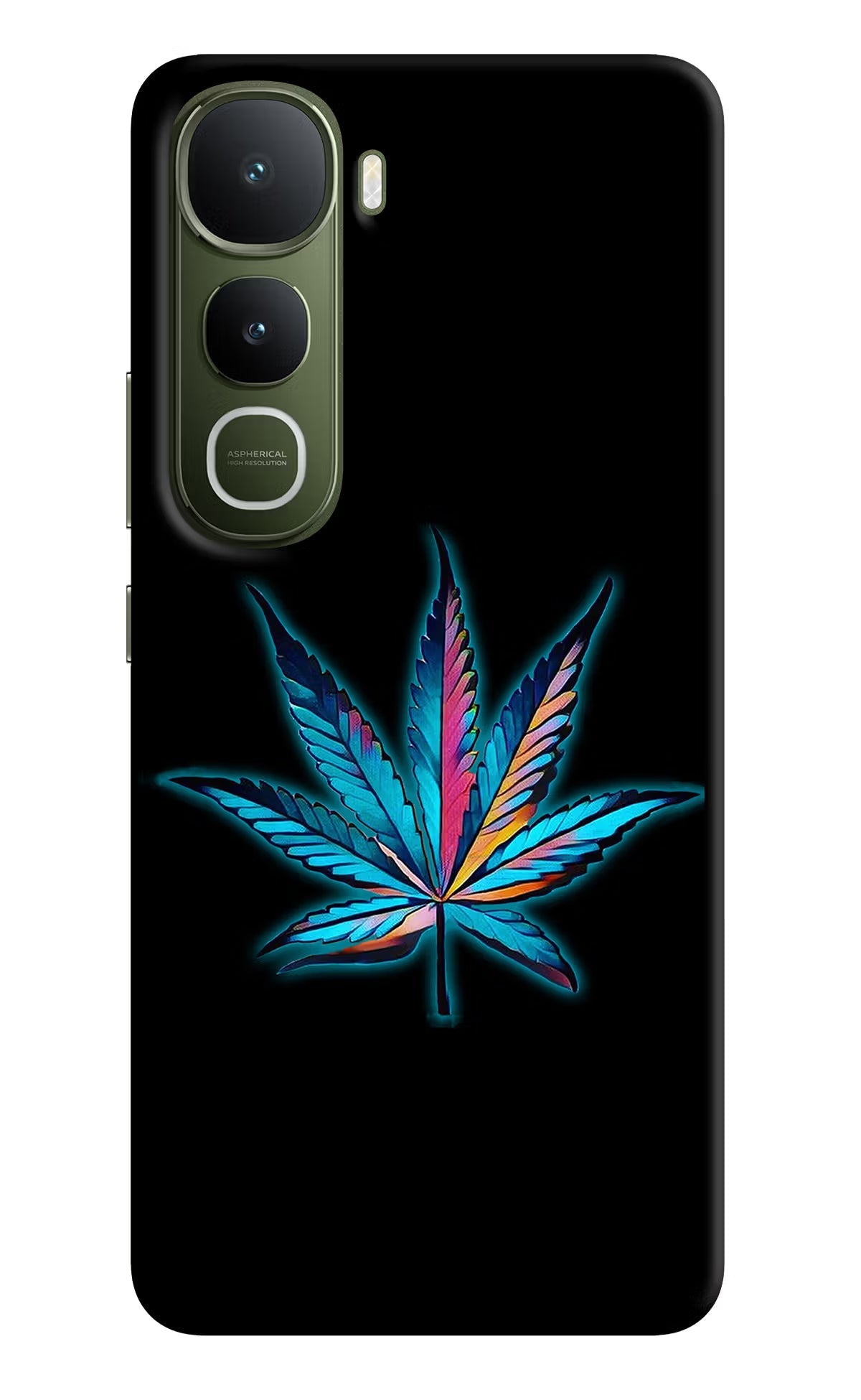 Weed Vivo Y400 5G Back Cover
