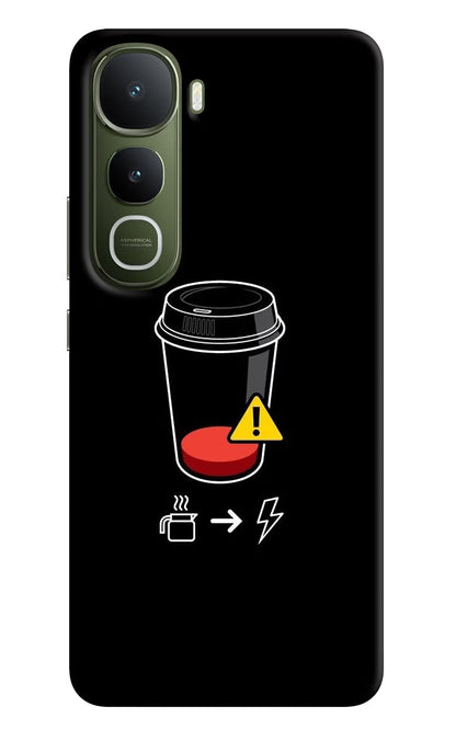 Coffee Vivo Y400 5G Back Cover