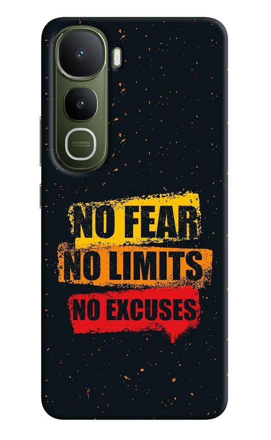 No Fear No Limits No Excuse Vivo Y400 5G Back Cover