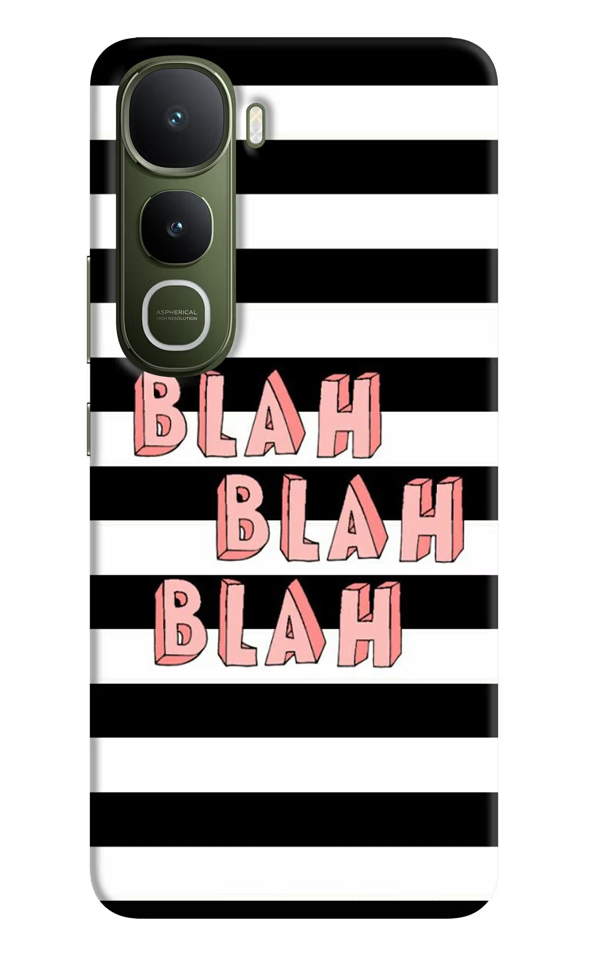 Blah Blah Blah Vivo Y400 5G Back Cover