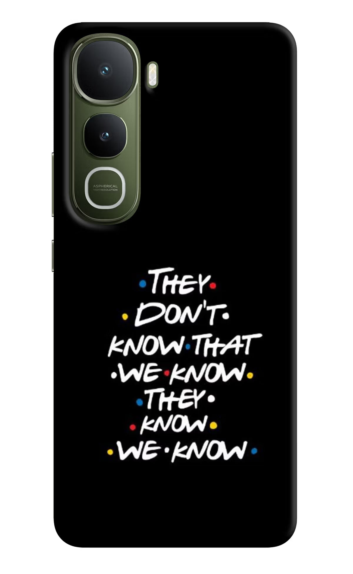 FRIENDS Dialogue Vivo Y400 5G Back Cover