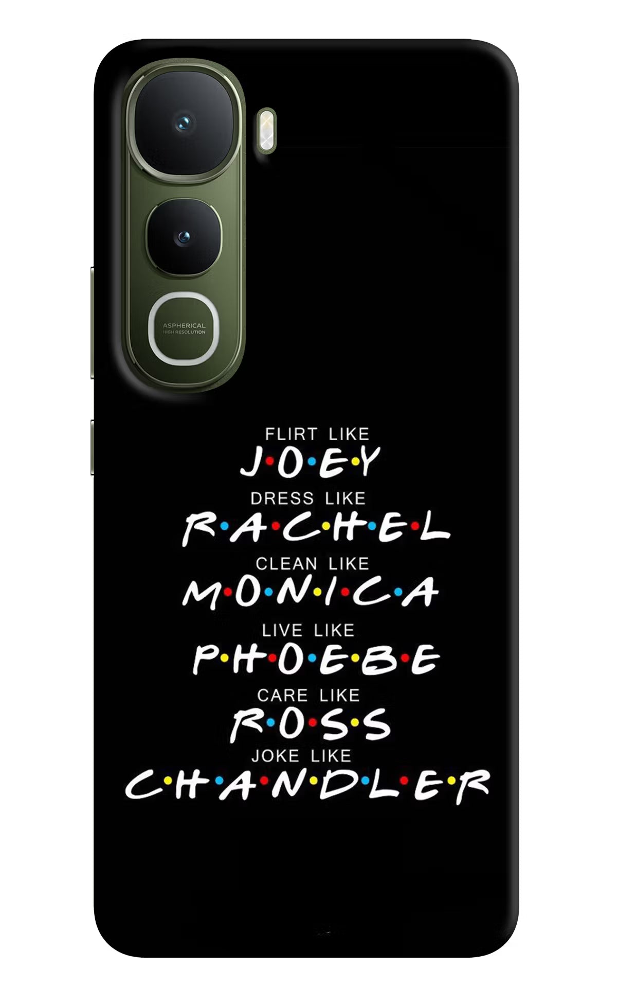 FRIENDS Character Vivo Y400 5G Back Cover