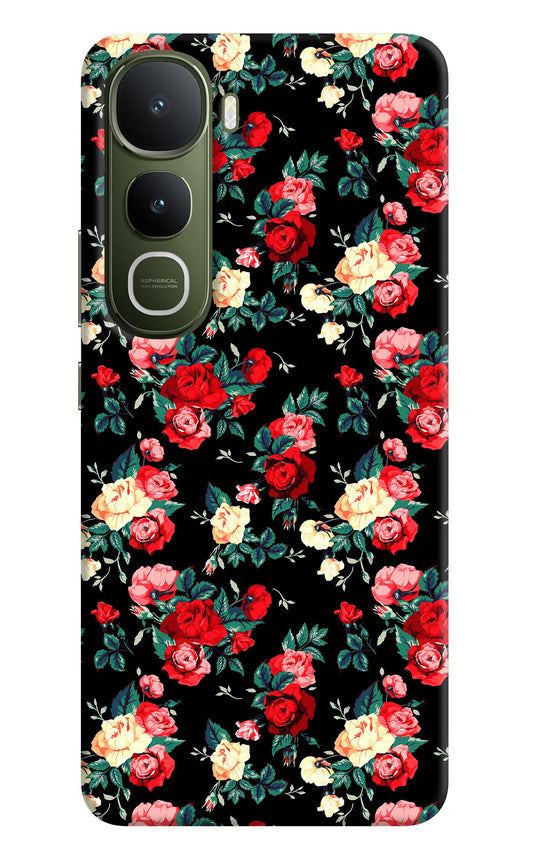 Rose Pattern Vivo Y400 5G Back Cover