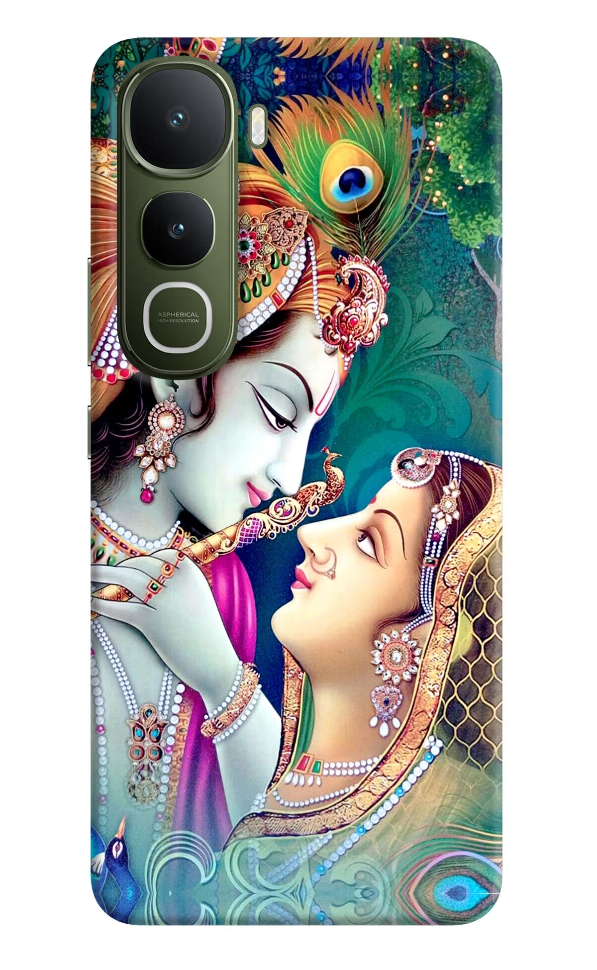 Lord Radha Krishna Vivo Y400 5G Back Cover