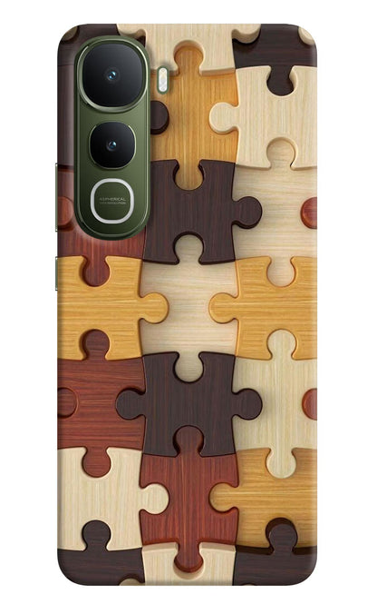 Wooden Puzzle Vivo Y400 5G Back Cover