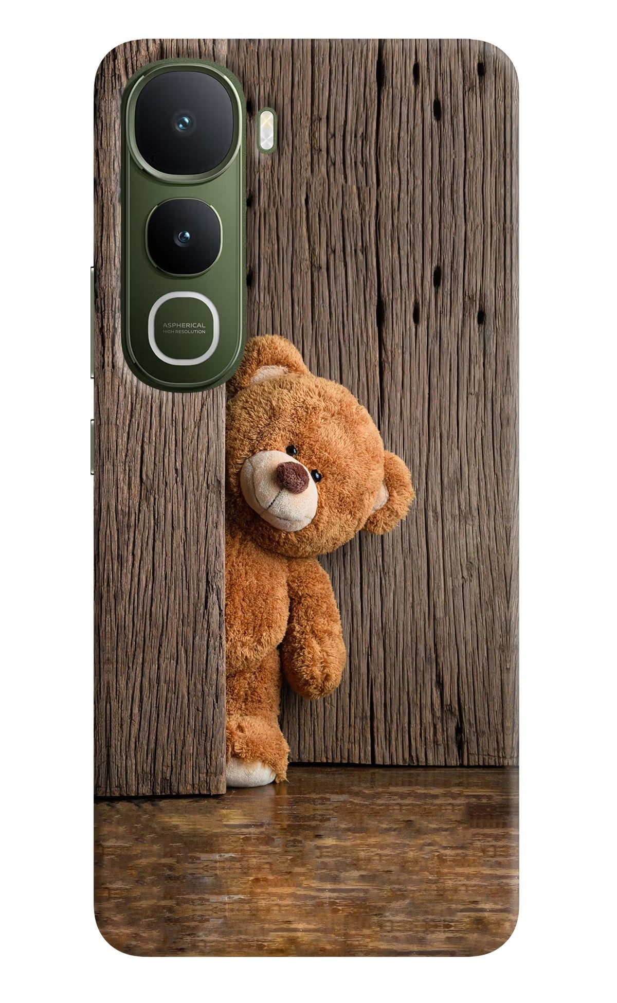 Teddy Wooden Vivo Y400 5G Back Cover