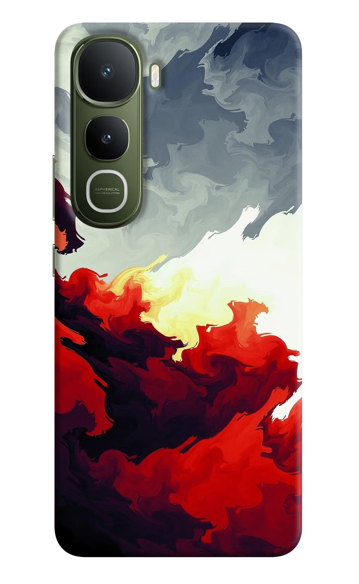 Fire Cloud Vivo Y400 5G Back Cover