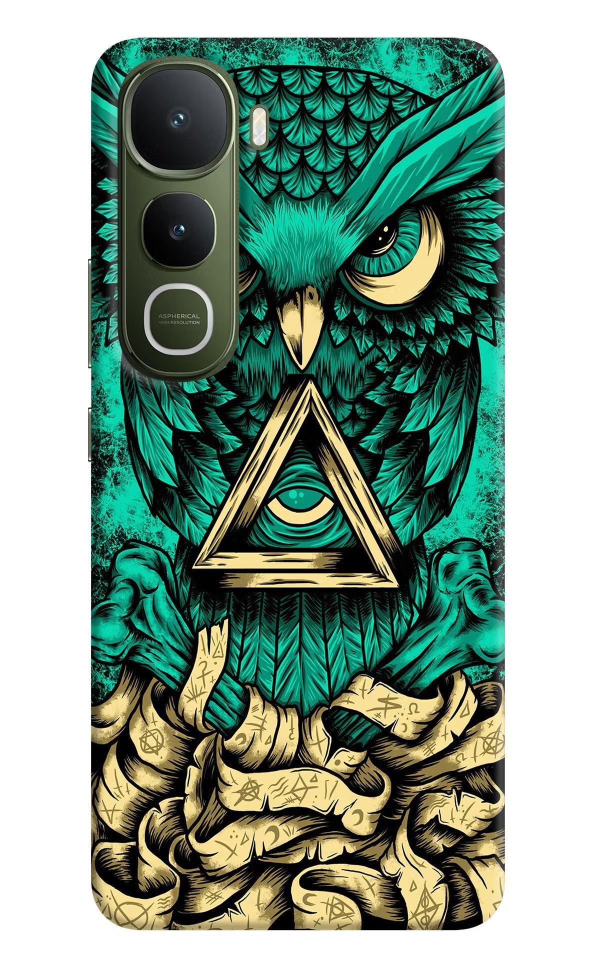 Green Owl Vivo Y400 5G Back Cover