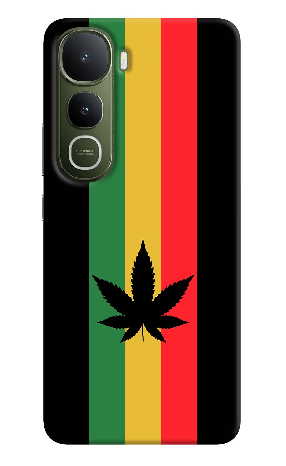Weed Flag Vivo Y400 5G Back Cover