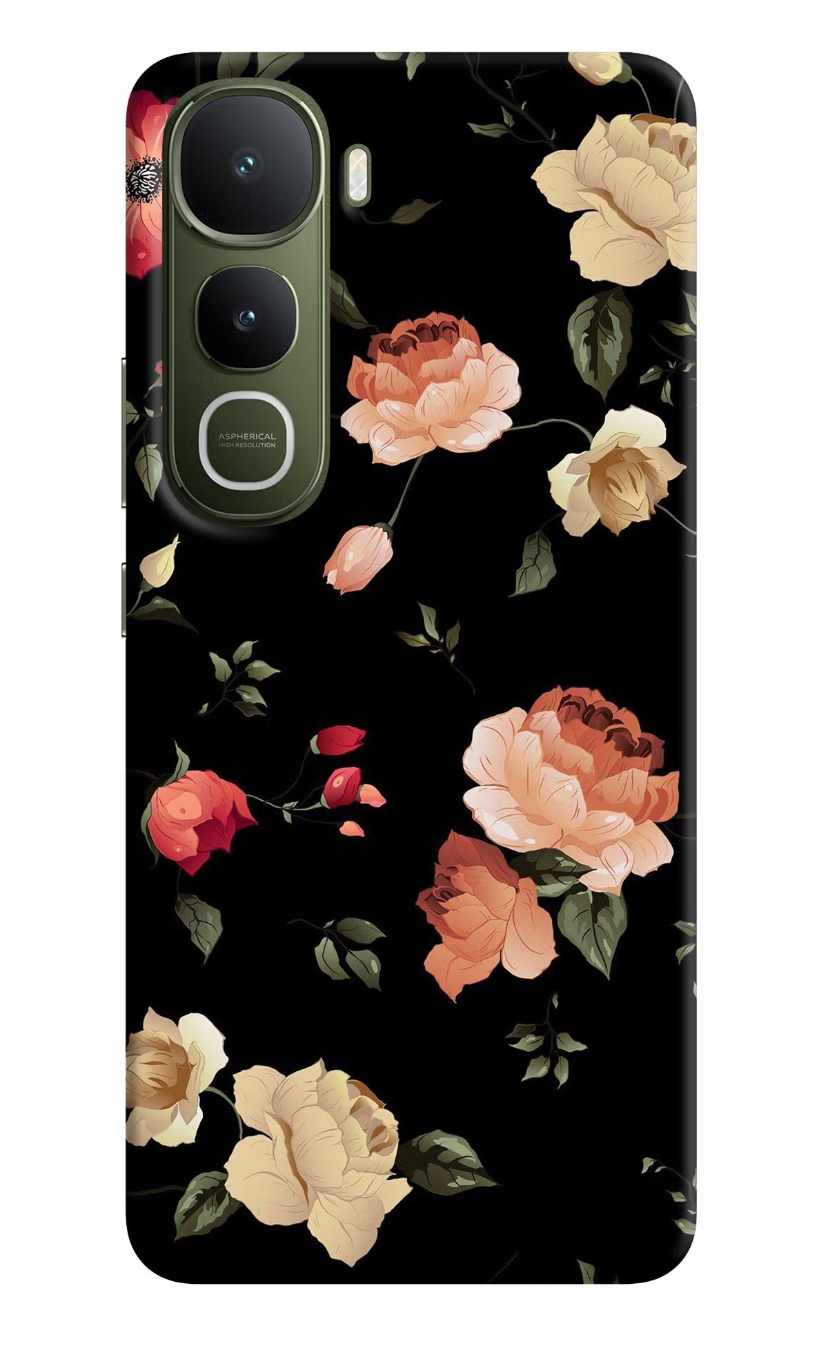 Flowers Vivo Y400 5G Back Cover