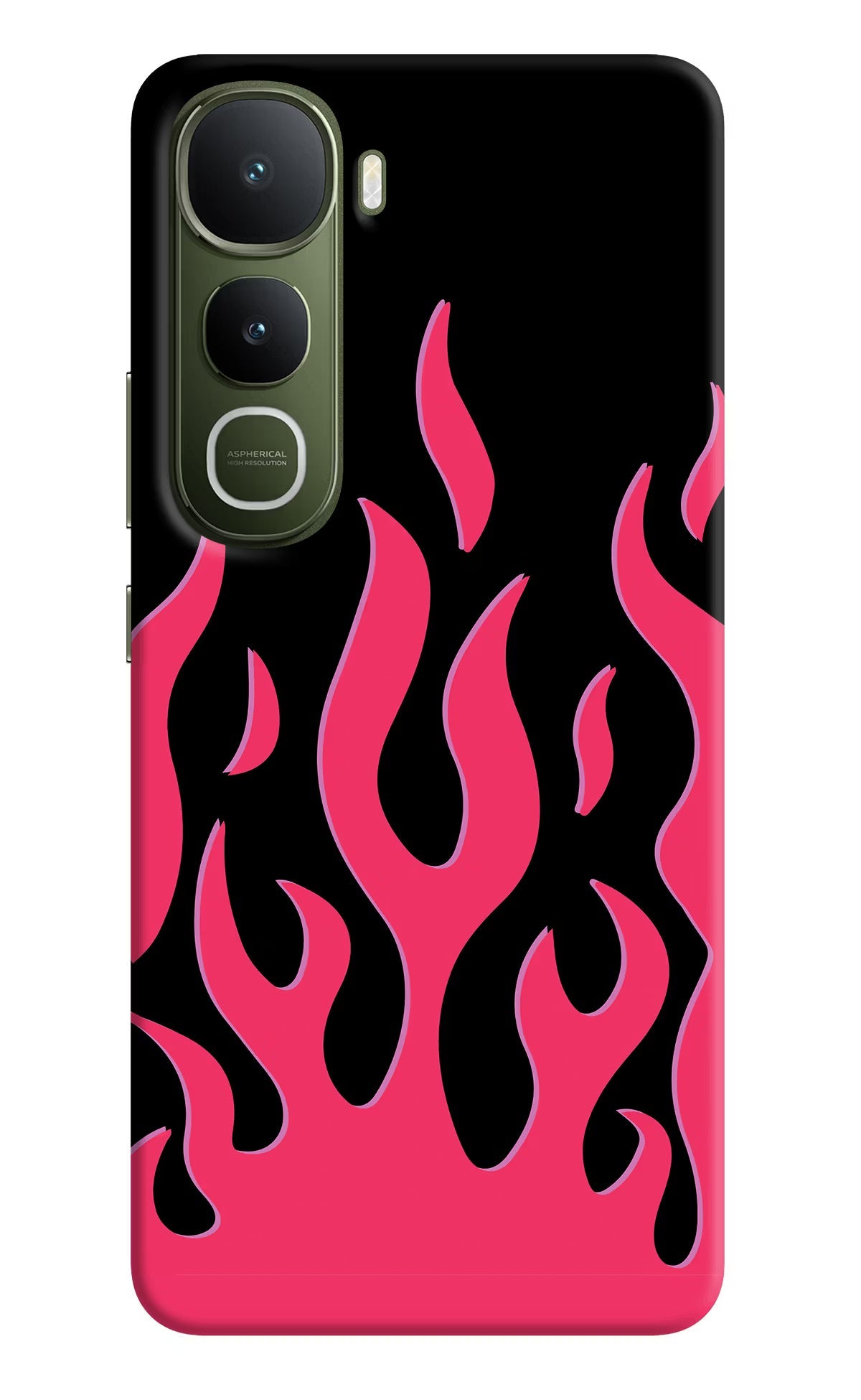 Fire Flames Vivo Y400 5G Back Cover