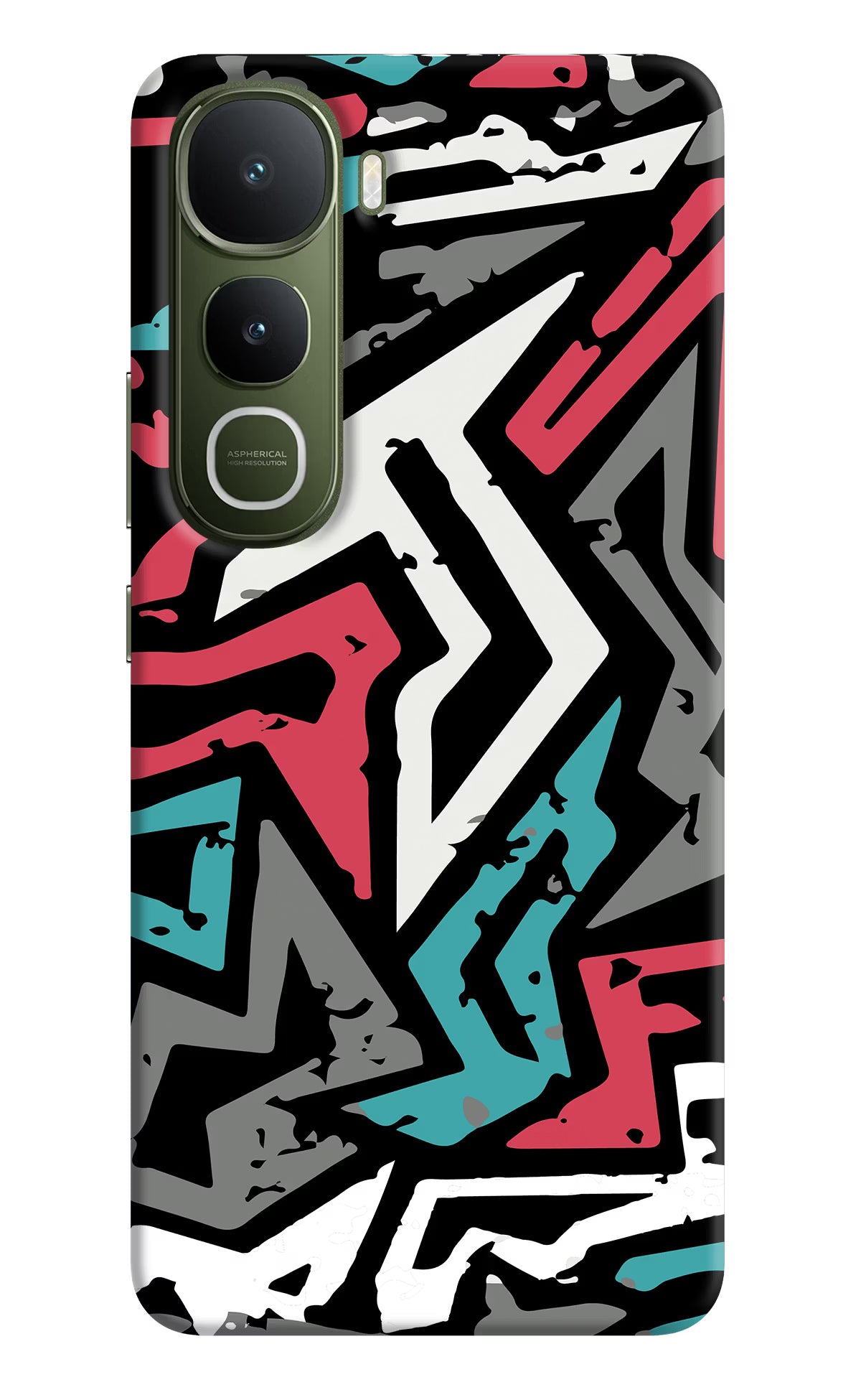 Geometric Graffiti Vivo Y400 5G Back Cover