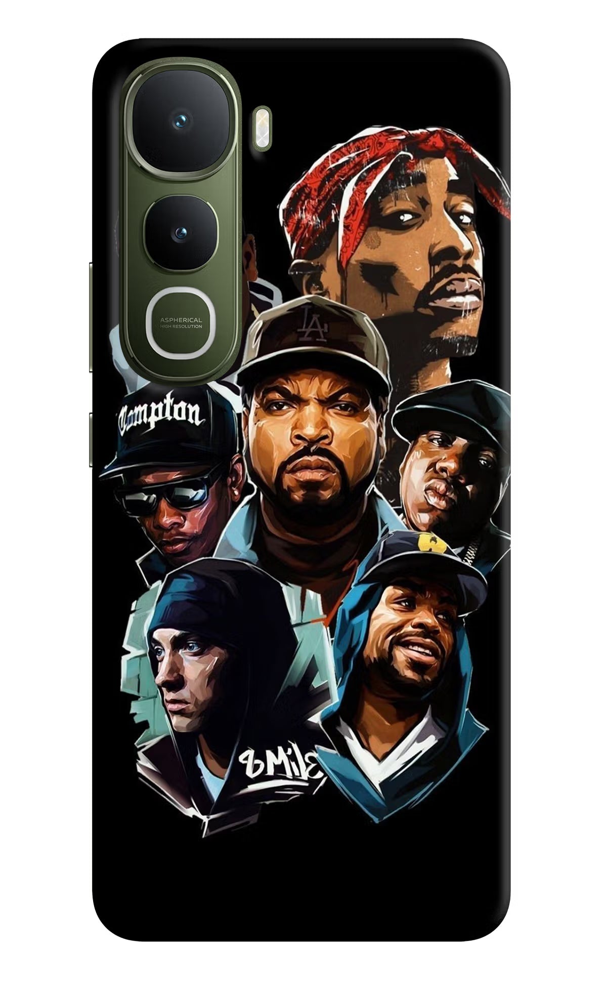 Rappers Vivo Y400 5G Back Cover