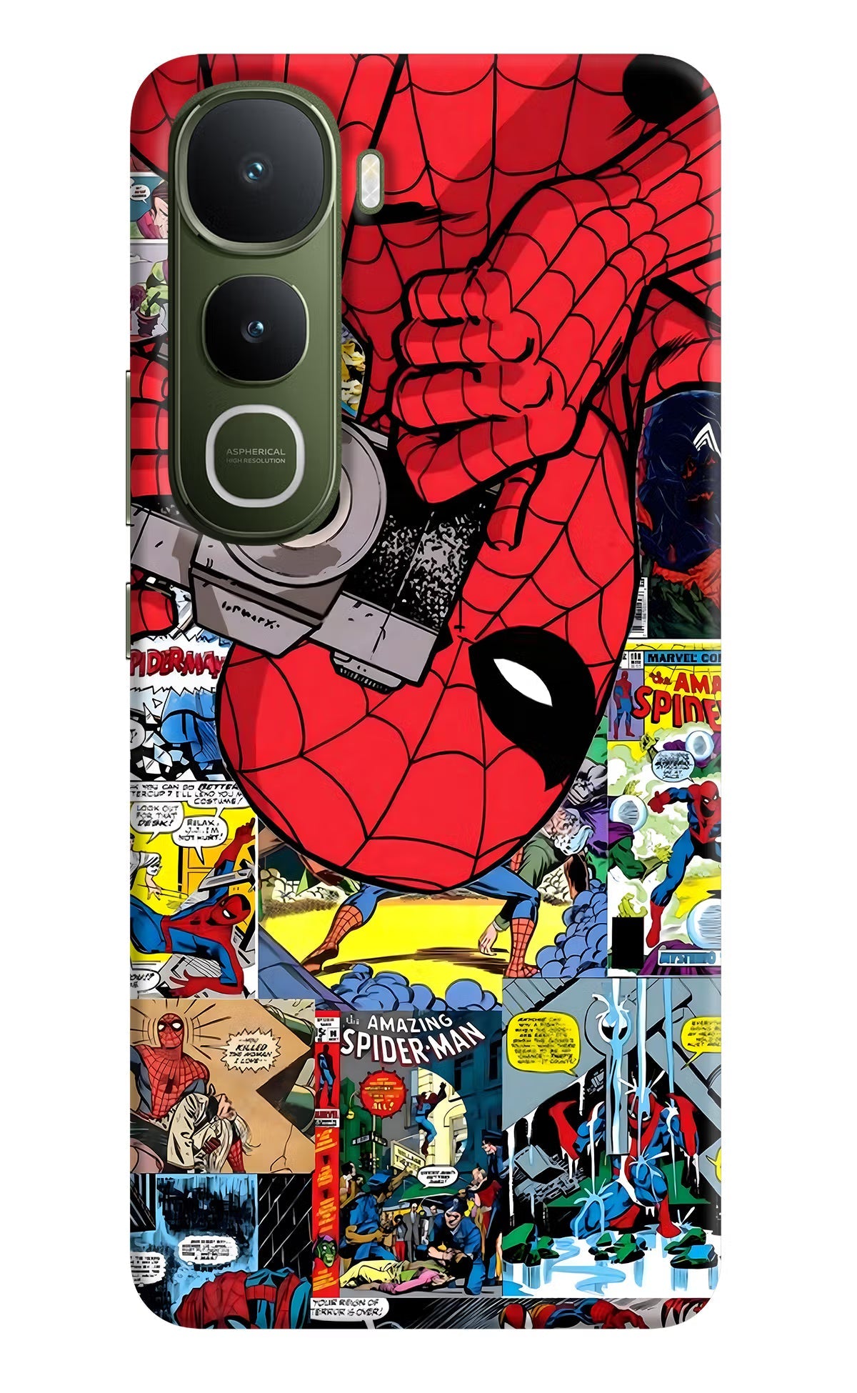 Spider Man Vivo Y400 5G Back Cover
