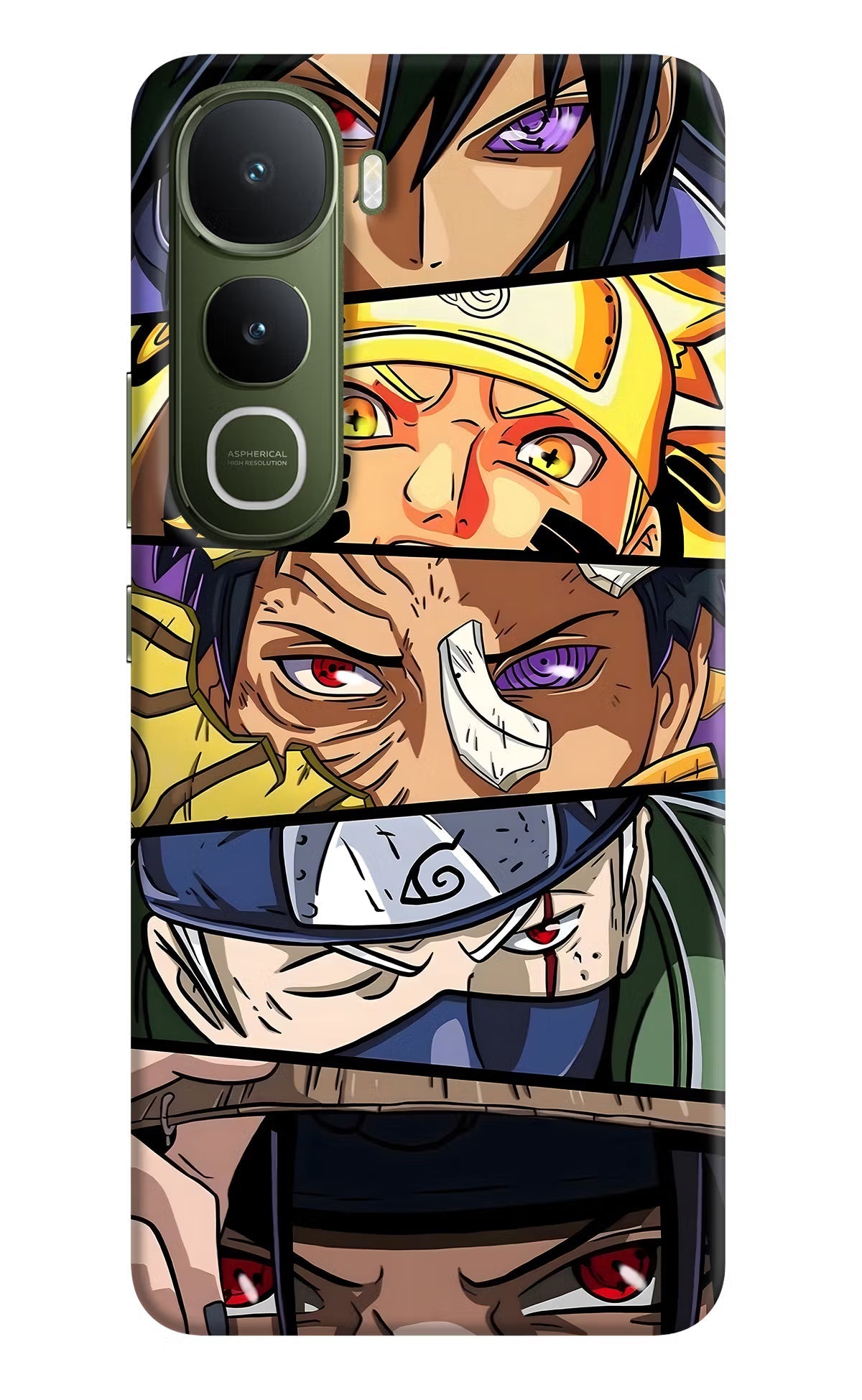 Naruto Character Vivo Y400 5G Back Cover