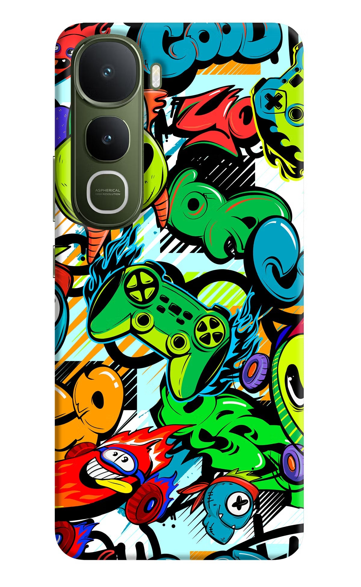 Game Doodle Vivo Y400 5G Back Cover