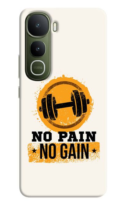 No Pain No Gain Vivo Y400 5G Back Cover