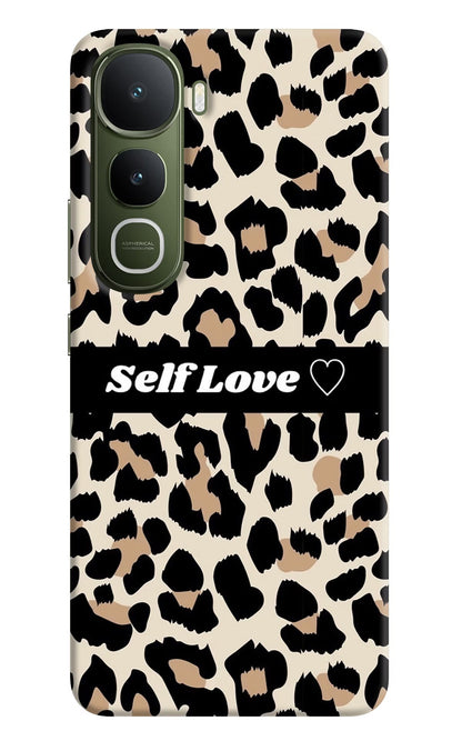 Leopard Print Self Love Vivo Y400 5G Back Cover
