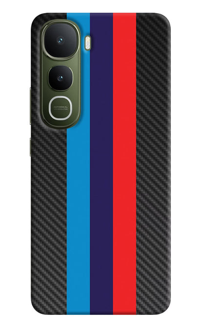 BMW Stripes Pattern Vivo Y400 5G Back Cover