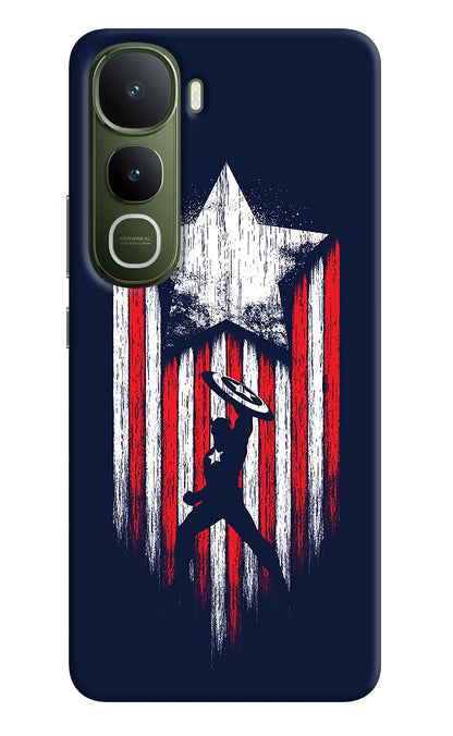 Captain America Marvel Art Vivo Y400 5G Back Cover