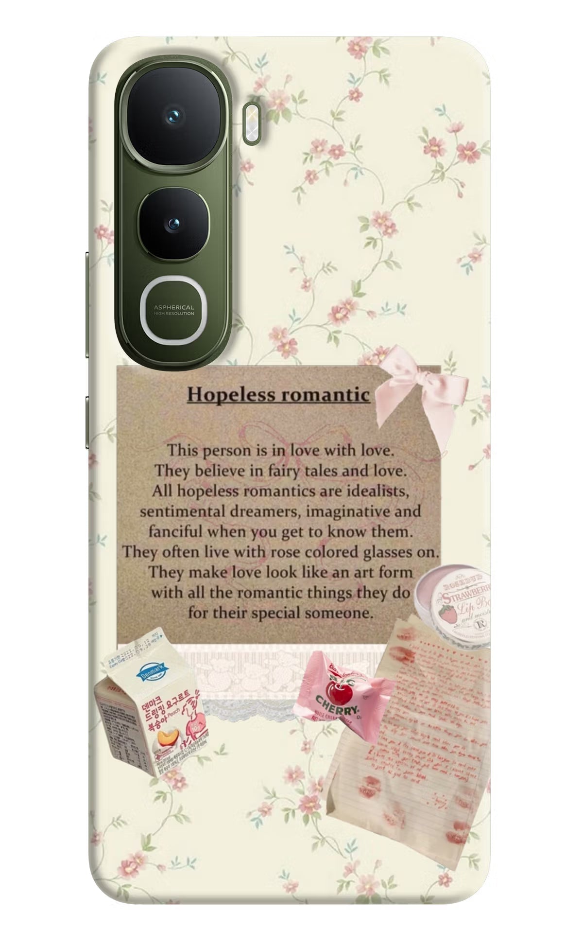 Hopeless Romantic Vivo Y400 5G Back Cover